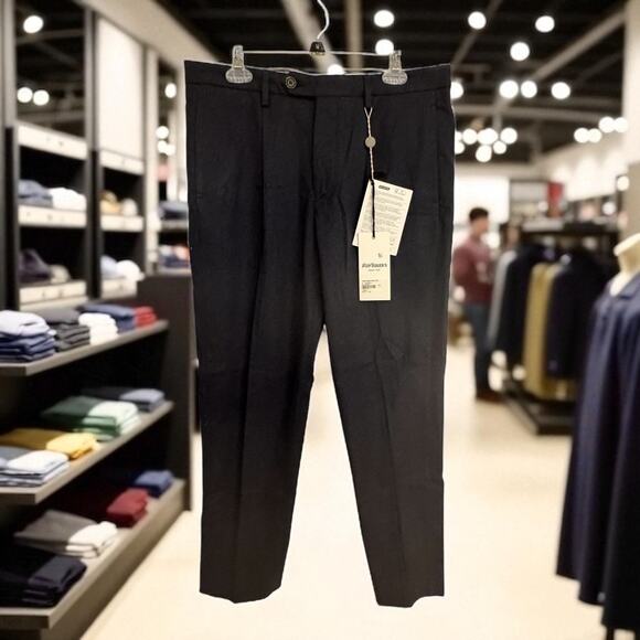 Roy Roger’s Navy Trousers – Size 34 – Made in Portugal – NWT - Picture 1 of 10